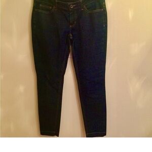 Jeans Dark Wash Luxury Brand Authentic Dolce Gabbana Low Rise Crop Jeans